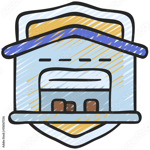 Warehouse Protection Icon