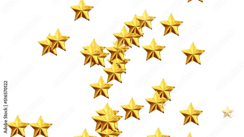 gold 3d star on white background gold 3d star on white background