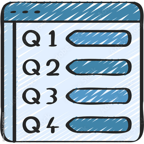 Quarterly Reports Icon