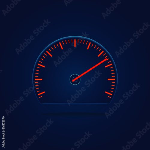 Vector illustration of a pointer indicator
