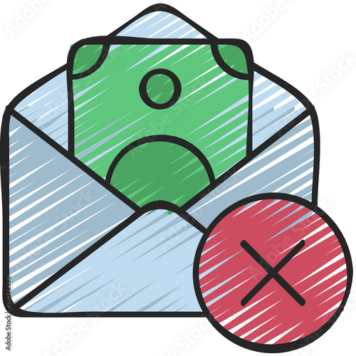 No Paycheque Icon