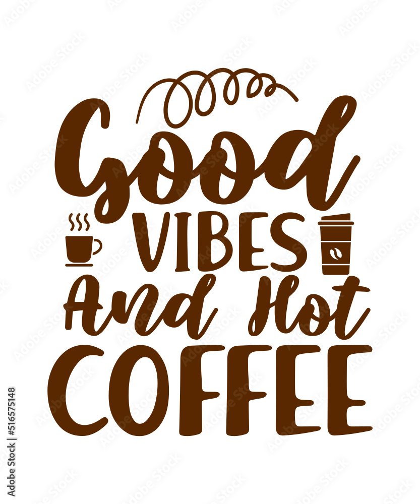 Obraz premium COFFEE SVG DESIGN