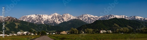 初夏の白馬山麓