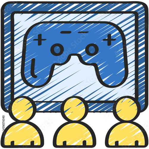 Gaming Spectators Icon