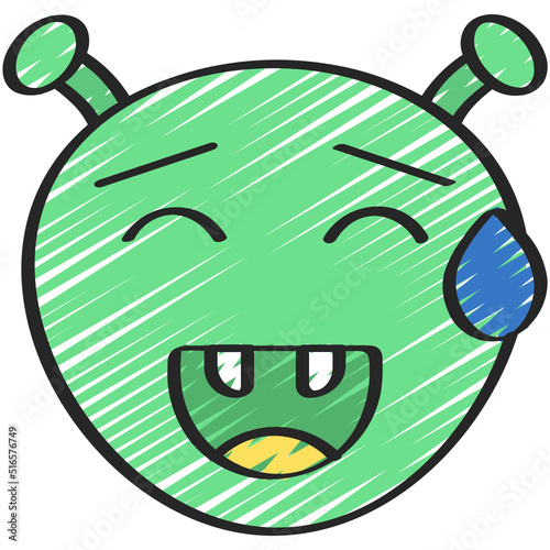 Awkward Laugh Icon