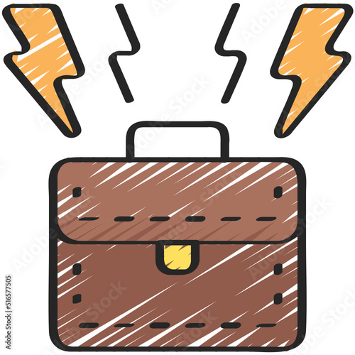 Work Stress Icon