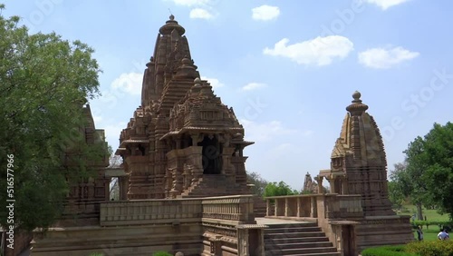 Khajuraho - Hindu and Jain temples in Chhatarpur district, Madhya Pradesh, India photo