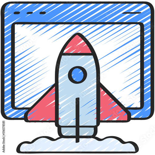Launch Website Icon