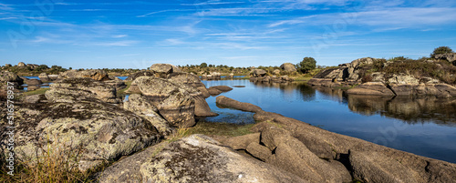 Los Barruecos Natural Monument, Malpartida de Caceres, Extremadura, Spain. photo