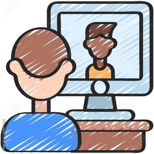 Video Conference Icon
