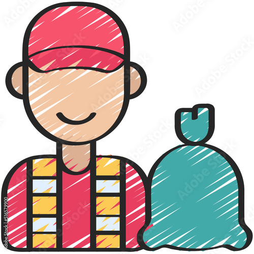 Waste Collector Icon