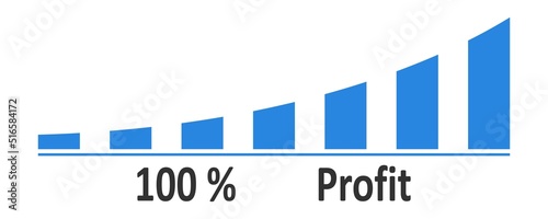 Economic growth and recovery. Vector illustration.