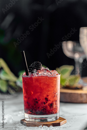 Bramble cocktail