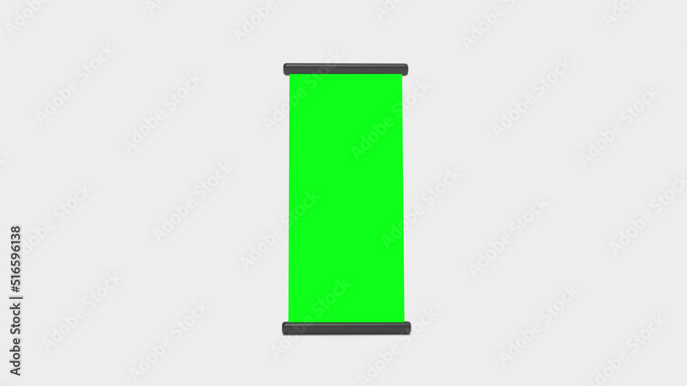 Blank City billboard stand green screen advertisement Banner for marketing Blank 3d rendering Blank City billboard stand green screen advertisement Banner for marketing Blank 3d rendering