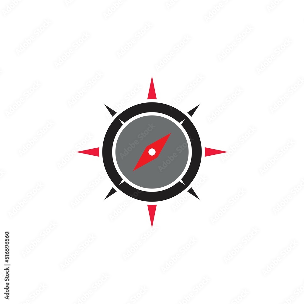 Compass logo template vector icon Compass logo template vector icon