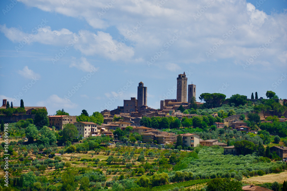Die Türme von San Gimignano in der Toskana