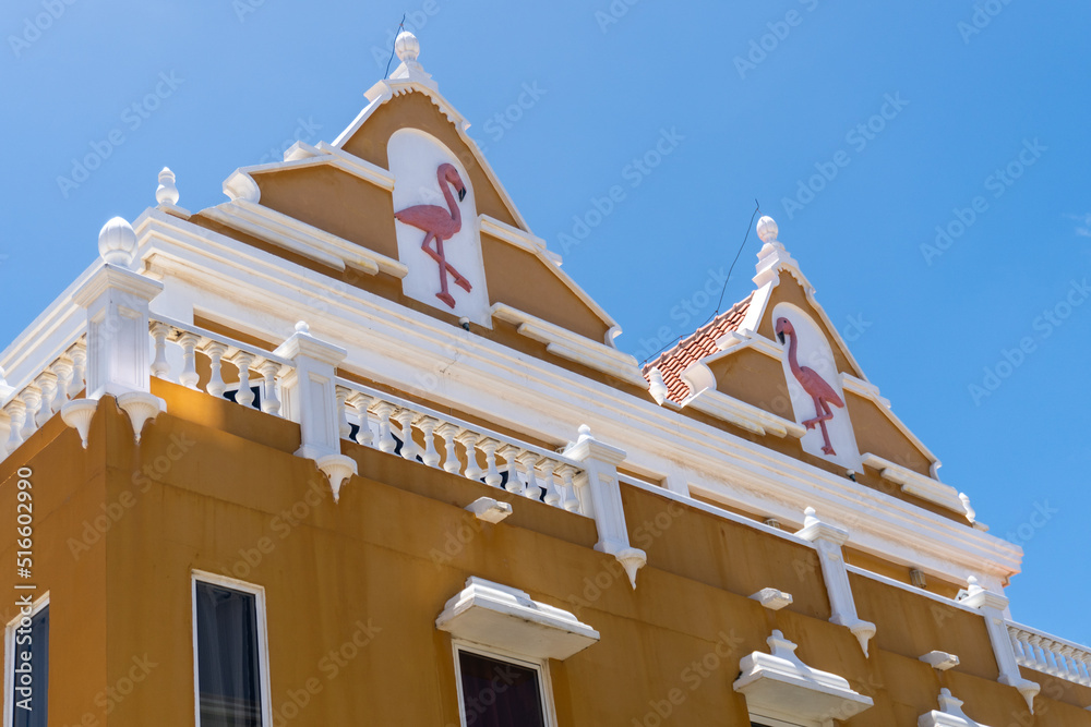 Kralendijk, Bonaire, Caribbean Netherlands Main street Kaya Grandi