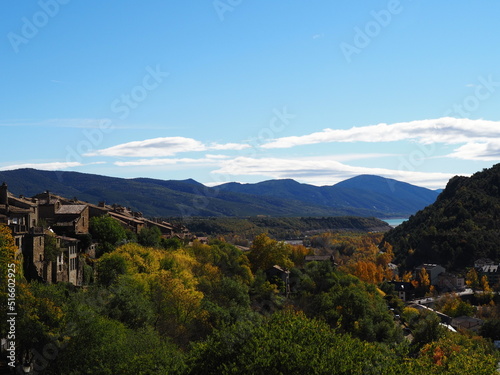 Ainsa  pueblo de la provincia de Huesca. Espa  a.