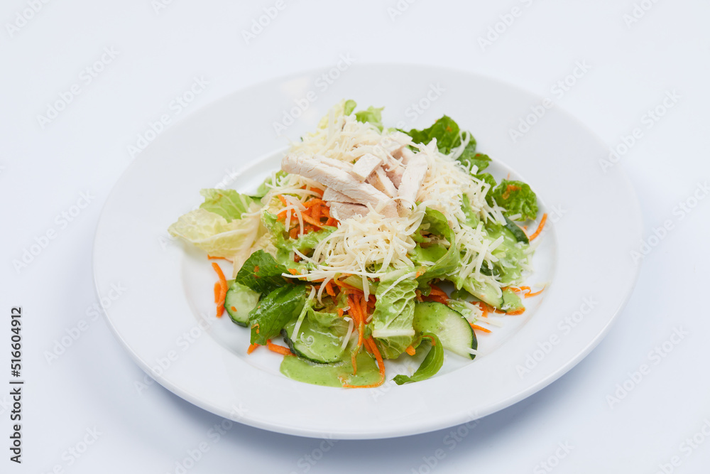 salad with chicken and cheese salad with chicken and cheese