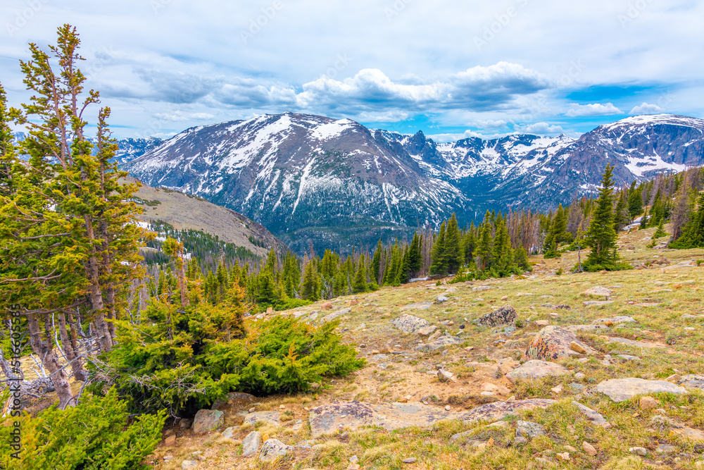 mountain landscape in colorado rockies mountain landscape in colorado rockies
