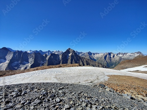 Belvédère des écrins - Les deux alpes - France photo