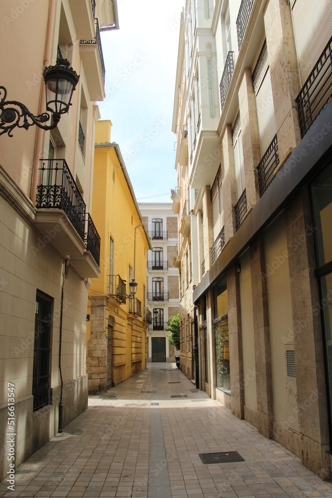 Obraz premium narrow street in the old town