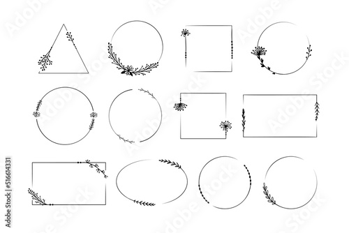 collection frame element for design creation