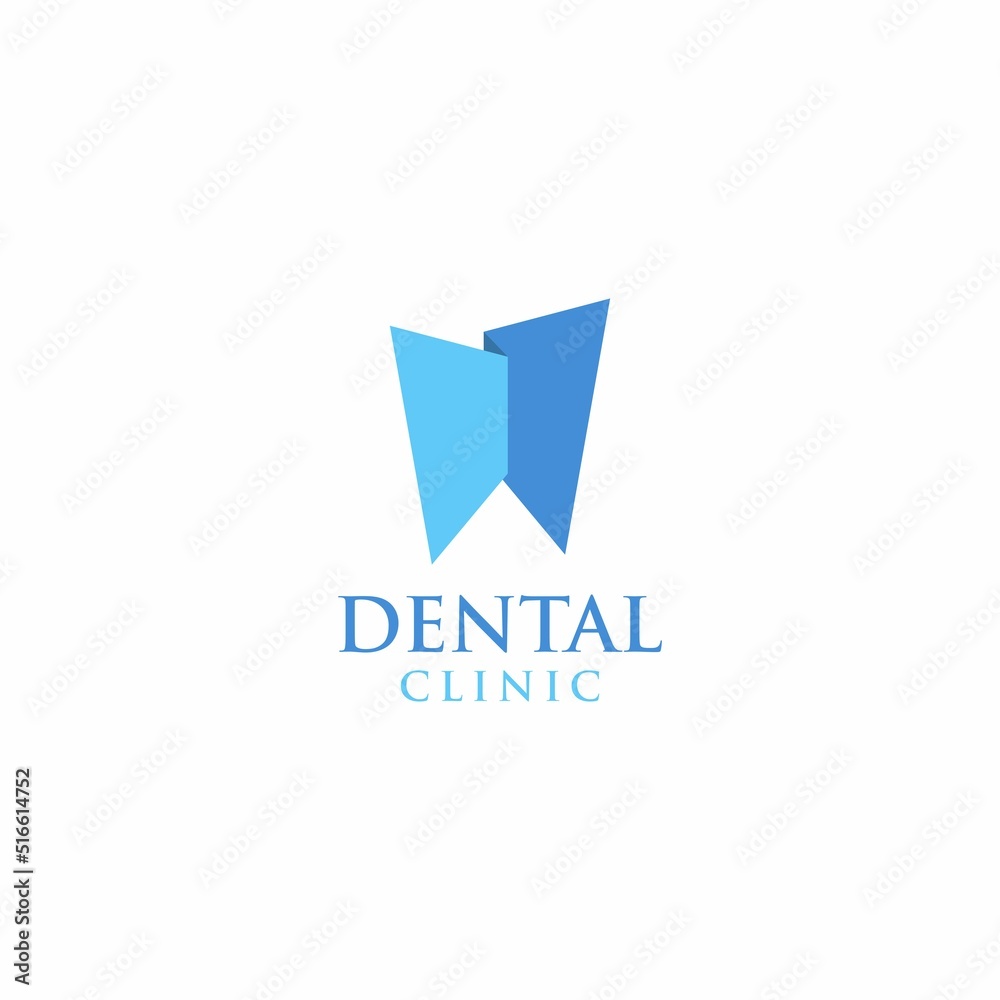 abstract tooth dental logo design abstract tooth dental logo design