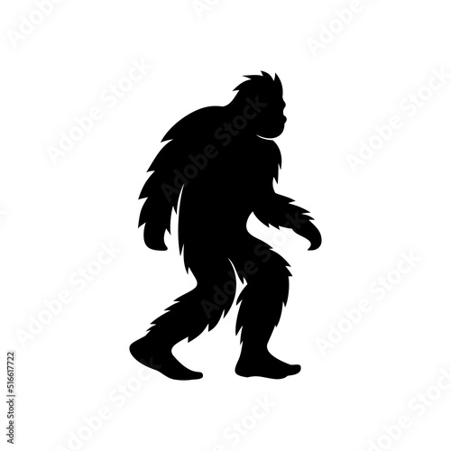 bigfoot silhouette logo