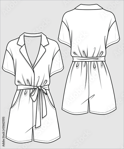  JUMPSUIT WITH POCKET DETAIL FOR WOMEN