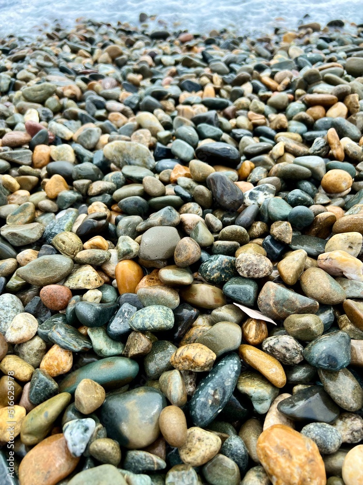 pebbles on the beach pebbles on the beach