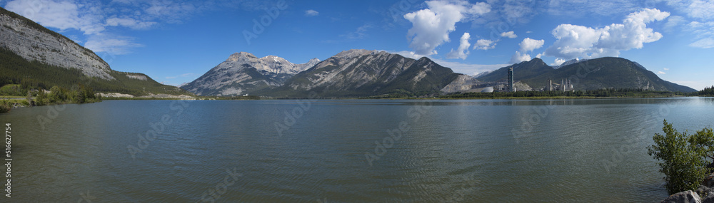 Panoramic view of Lac des Arcs in Alberta Province,Canada,North America
Panoramic view of Lac des Arcs in Alberta Province,Canada,North America