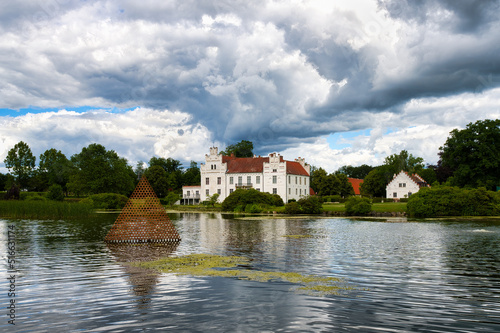Wanas Slott is a castle and public garden in southern Sweden. photo