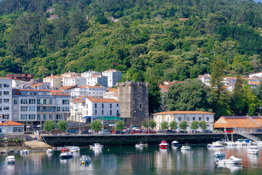 Pontedeume: tower of the counts of Andrade