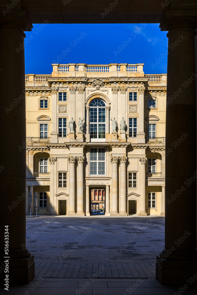 Fototapeta premium Berliner Schloss, Stadtschloss, Humboldt Forum, Berlin, Mitte, Deutschland