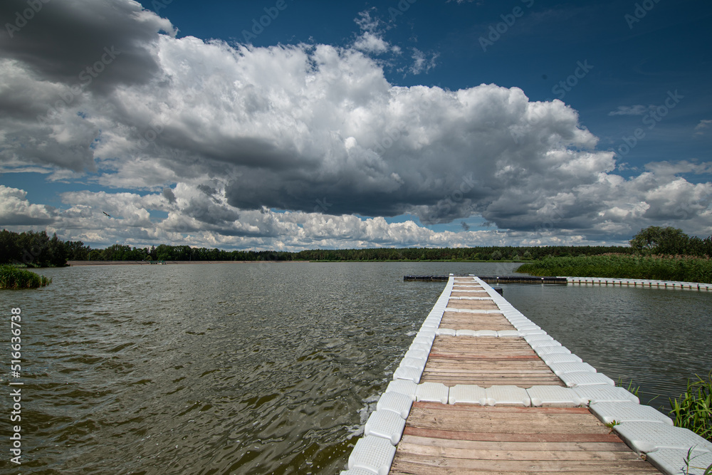 pier on the lake
