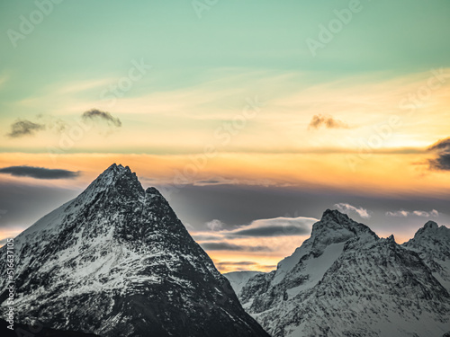 sunset in the mountains © Rutger