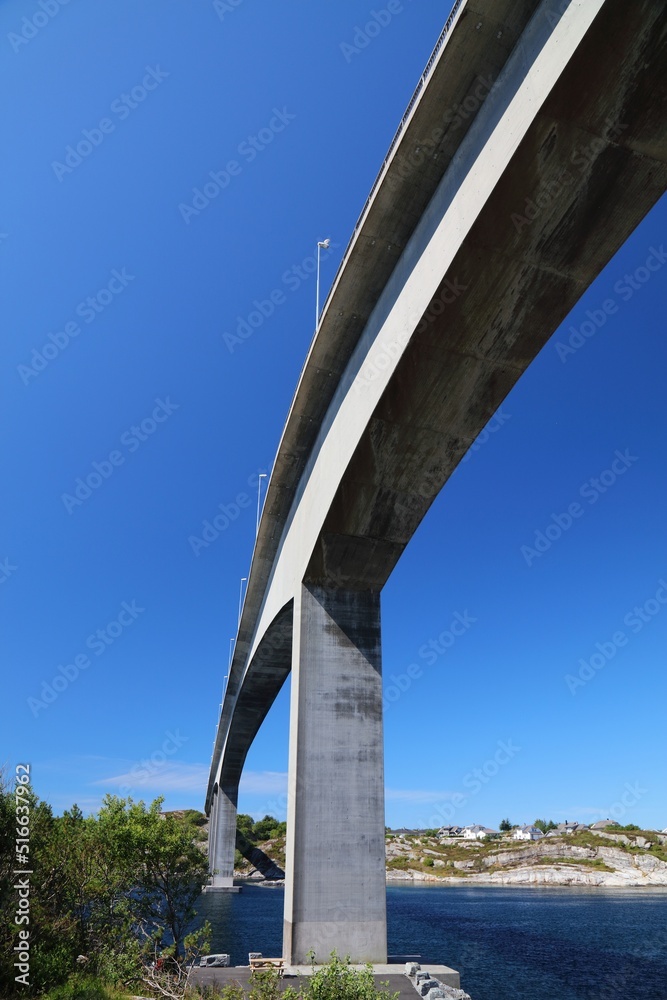 Rongesundet Bridge in Norway