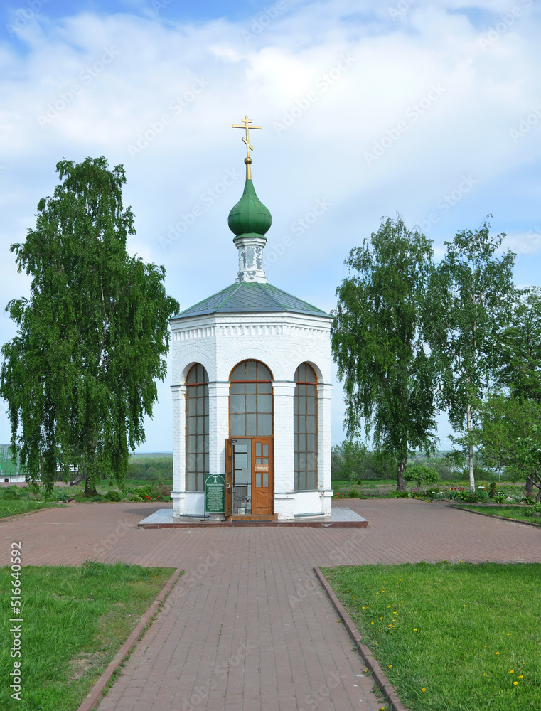 Murom Spaso-Preobrazhensky Monastery. Chapel-ossuary. Russia