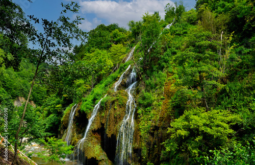Waterfall beautiful (Kuzalan waterfall) in Karadeniz province. Giresun - Turkey photo
