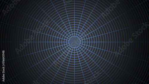 Abstract futuristic space geometric pattern. Spider web pattern