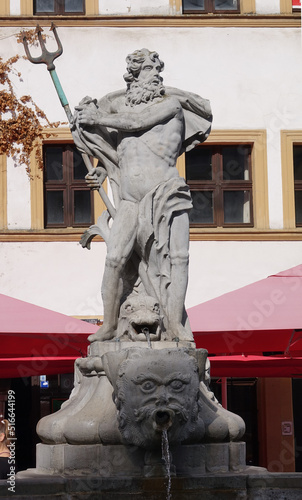 Neptunbrunnen in Goerlitz photo