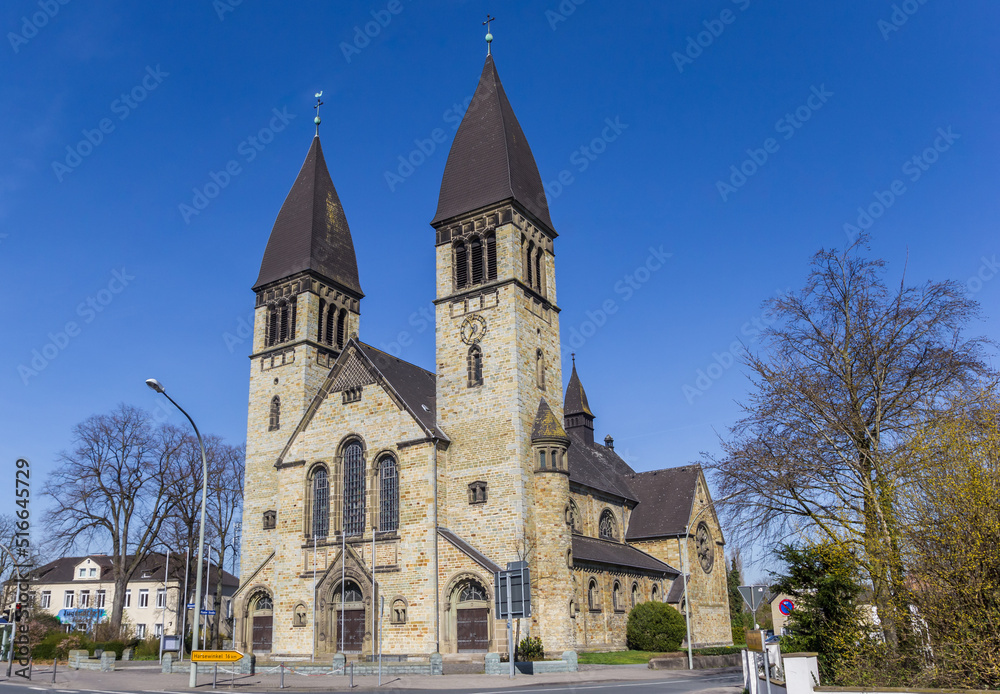Catholic St. Clemens church in Rheda-Wiedenbruck, Germany