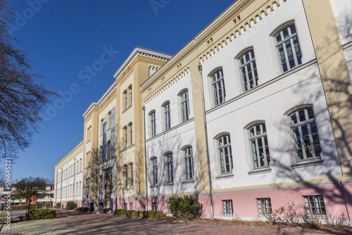 Historic government building in the center of Wilhelmshaven, Germany