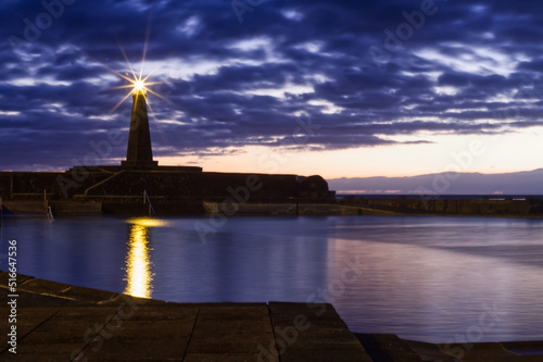 Faro de las piscinas de Bajamar, San Cristóbal de La Laguna, Tenerife, Canarias