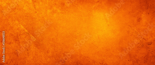 Orange textured concrete wall background