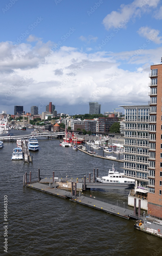 Naklejka premium Elbe in Hamburg