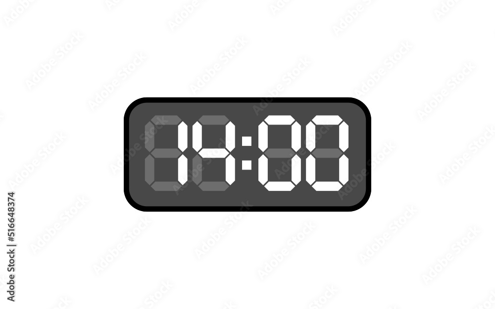 Digital clock, Alarm digital clock, Modern clock, Clock vector, Vector format, 13 to 24 Digital clock, Alarm digital clock, Modern clock, Clock vector, Vector format, 13 to 24