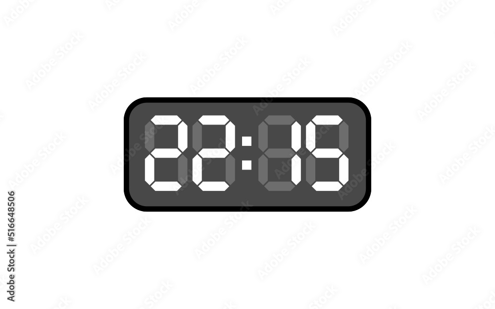 Digital clock, Alarm digital clock, Modern clock, Clock vector, Vector format, 13 to 24 Digital clock, Alarm digital clock, Modern clock, Clock vector, Vector format, 13 to 24