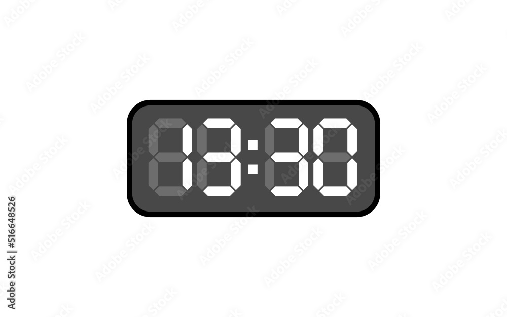 Digital clock, Alarm digital clock, Modern clock, Clock vector, Vector format, 13 to 24 Digital clock, Alarm digital clock, Modern clock, Clock vector, Vector format, 13 to 24